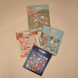 Mushie Reusable Sticker Set | Race Cars