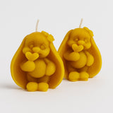 Beeswax Candle - Rabbit