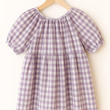 Baby Bella Dress - Lilac Gingham