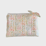 Bouquet Quilted Makeup Pouch