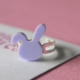 Baby Bunny Statement Ring