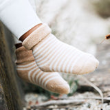 Organic 3-pack Terry Socks – Striped