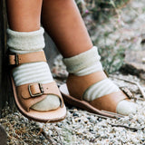 Organic 3-pack Terry Socks – Striped