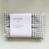 Botanical Eye Pillow- Brown Gingham