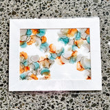 Original Alcohol Ink Artwork -Winters Frost