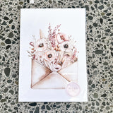Letter full Of Flowers - Print