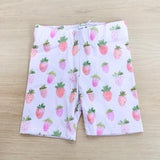 Tilly Bike Shorts - Strawberries