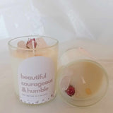 Beautiful, Courageous + Humble Candle