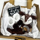 Handcrafted Joy: Crochet Baby Gift Box - Boy