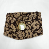 Acrylic Wool Scarf/Snood - Flowers
