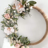 Floral Wreath - Natural Orchid