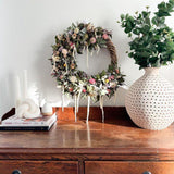 Floral Wreath - Natural Pink