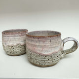 Pink Speckle Mugs