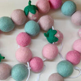 Strawberry | Mint | Pink Garland 2.5M