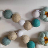 Turquoise | Green Pumpkin Garland 2.5M