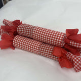 Reusable Christmas Cracker -Red Gingham