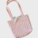 Rosa Gingham Sunday Tote