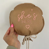 Balloon Wall Hanging Announcement