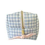 Wren Gingham Quilted Carry-All