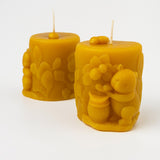 Beeswax Candle - Pooh Bear Beehive