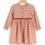 Freya Dress - Pink Gingham