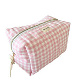 Rosa Gingham Quilted Carry-All