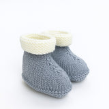100 % Merino Woolen Booties 0-3M