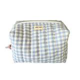 Wren Gingham Quilted Carry-All