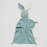 Organic Muslin Bunny Lovey Sage with Milk ears