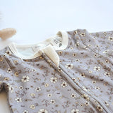 River Floral Zip Romper - Duskfall