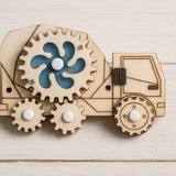 Wooden Sensory Magnet - Car