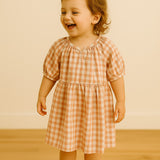 Baby Bella Dress - Pink Gingham