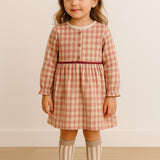 Freya Dress - Pink Gingham