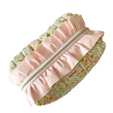 Greta Gingham Ruffle Carry-All