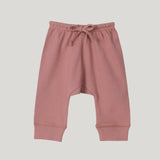 Drop Crotch Pants - Rose