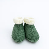 100 % Merino Woolen Booties 0-3M