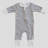 River Floral Zip Romper - Duskfall