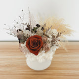 Petite Dried Flower Pot- Autumn
