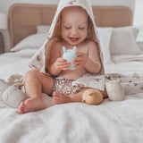 Hooded Towel with Tassel - Woodlands