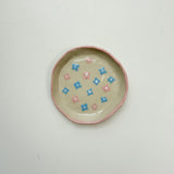 Blue Flowers/Pink Flowers Trinket Dish