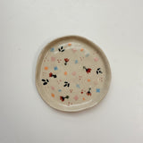 Flowers Trinket Flat Dish