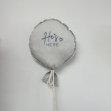 Balloon Wall Hanging Announcement