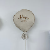 Balloon Wall Hanging Announcement