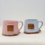 Handmade Pottery Mug – Gold Lustre His N Hers