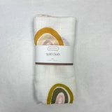 Muslin Spill Cloth- Rainbow