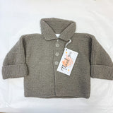 100% Wool Fawn Jacket A55 - 3-6M