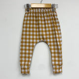 Mustard Gingham Pants