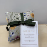 Cozy Wheat Bag - Green Floral