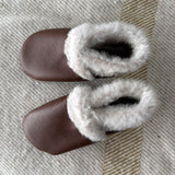 Lambskin Booties - Cinnamon