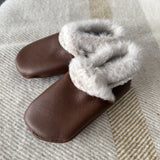 Lambskin Booties - Cinnamon